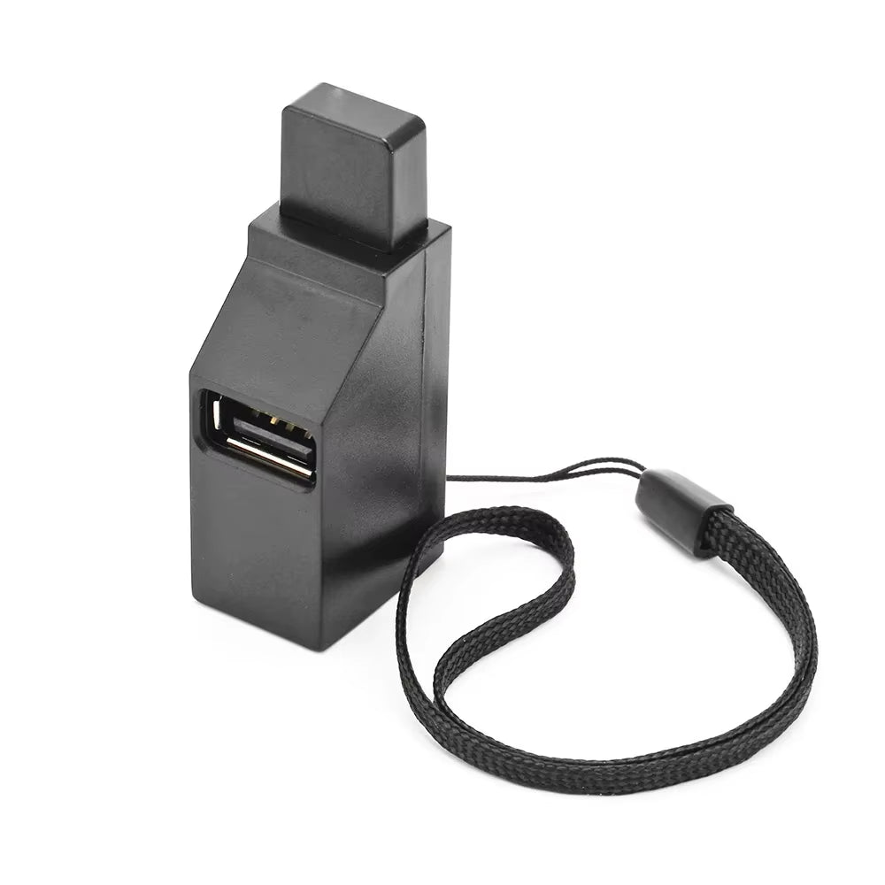 For PC Laptop, USB 3.0 HUB Adapter Extender for USB 3.0 Card Reader, Hi-Speed USB 2.0, Mini Splitter Box 1 to 3 Ports