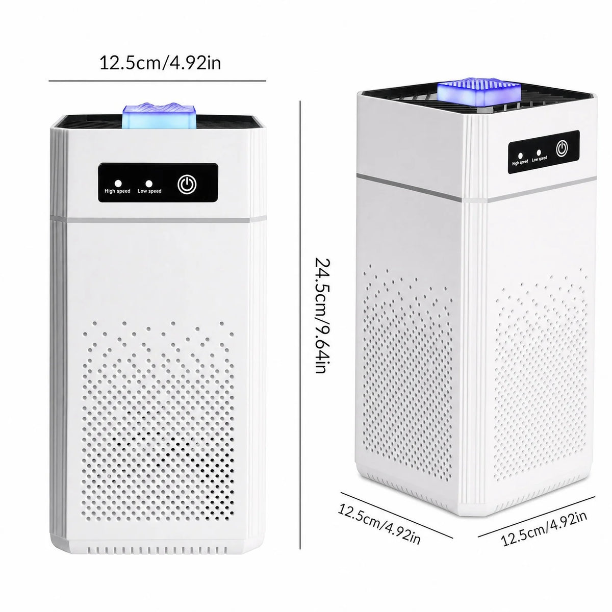 Home HEPA Air Purifier Large Room Air Cleaner for Allergies Smoke Mold Odor Dust